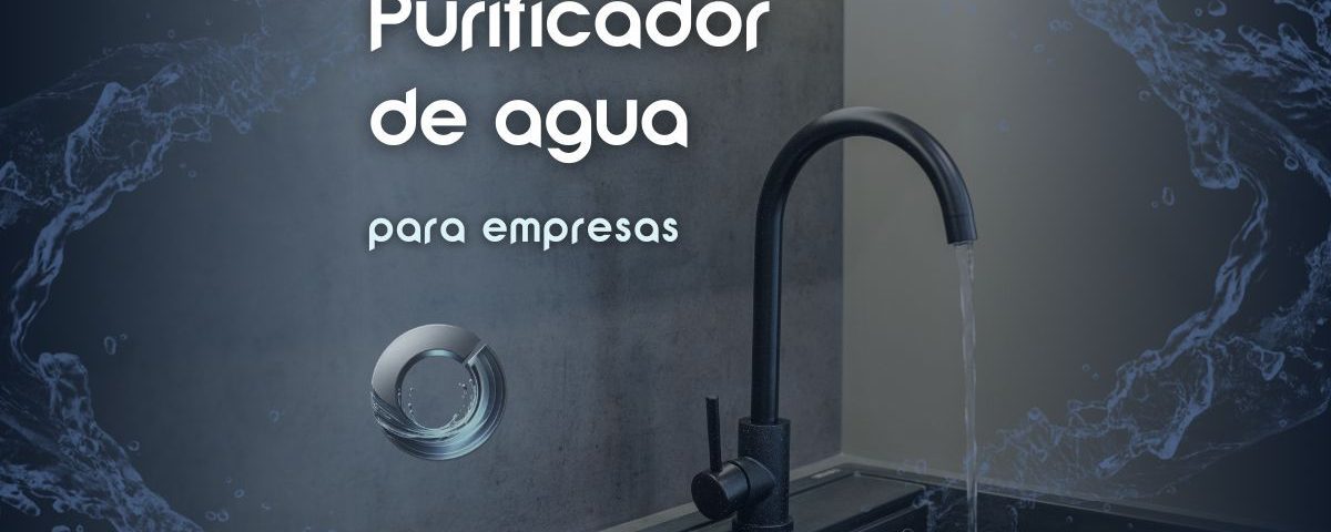 Portada de purificador de agua para empresas