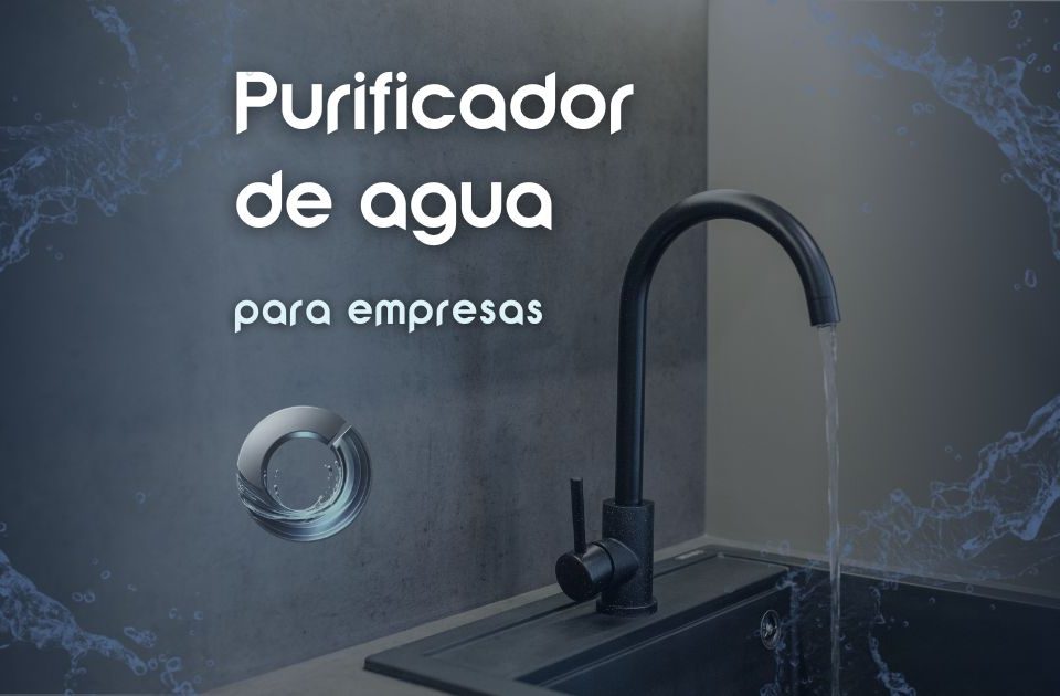 Portada de purificador de agua para empresas